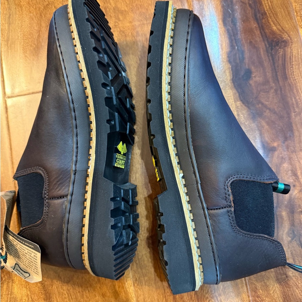 Georgia Boot Romeo Brown Rugged Work Boots - Picture 3 of 7
